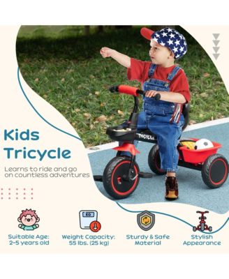 Tricycle for Kids Age 2-5, Toddler Bike for Children,