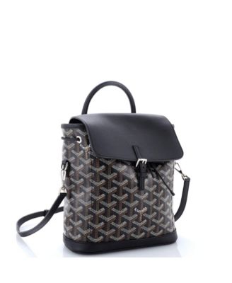 Pre-Owned Goyard Mini Alpin Backpack Coated Canvas