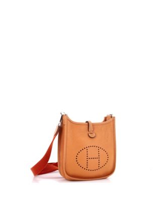 Pre-Owned Hermes TPM Evelyne Bag Gen III Clemence