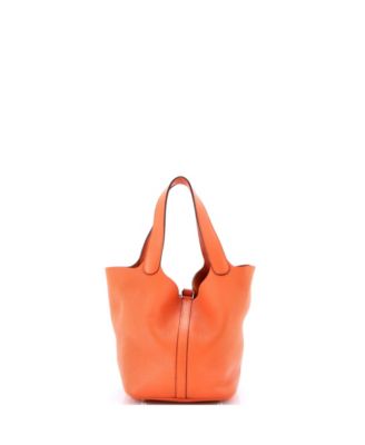 Pre-Owned Hermes MM Picotin Lock Bag Clemence