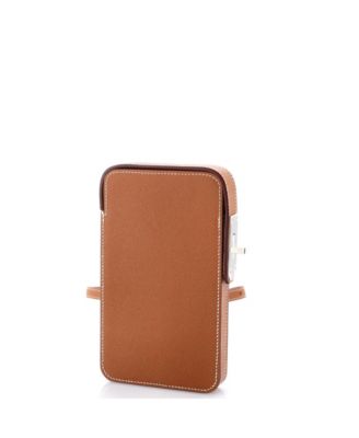Pre-Owned Hermes Hac a Box Phone Case Epsom