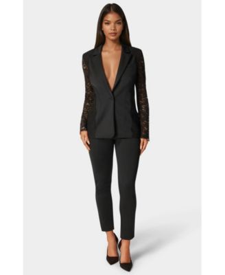 Women's Scuba High Waist Slim Leg Pant