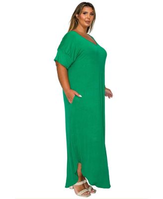 Plus Size Scarlett Pocket Maxi Dress