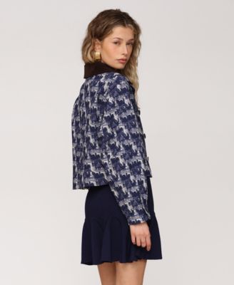 Women's Double-Breasted Boxy Jacket