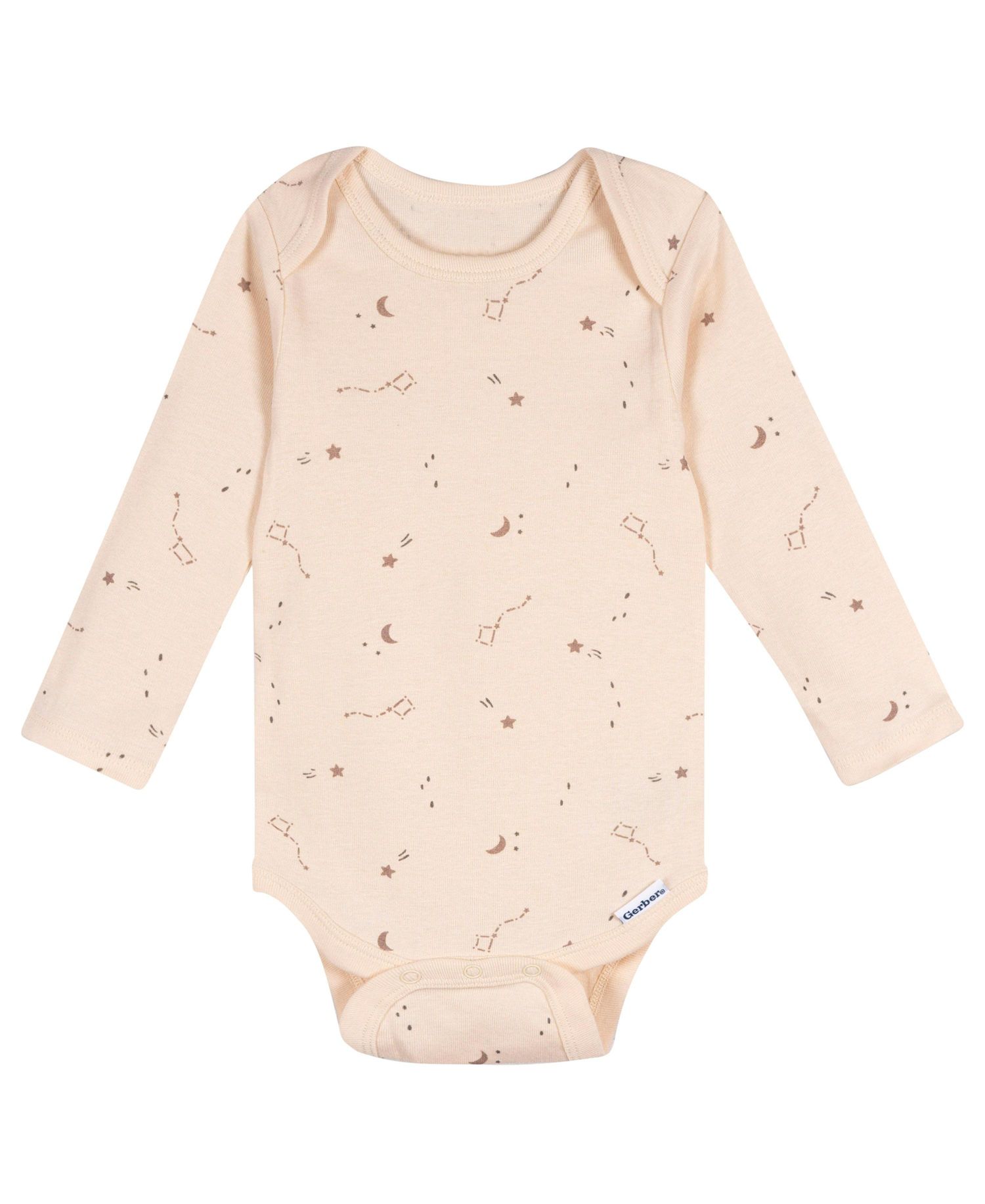 Baby Neutral 5-Pack Long Sleeve Bodysuits.