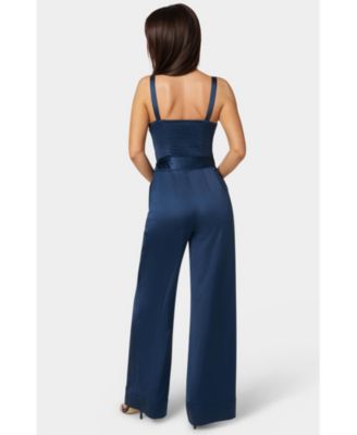 Women's Luxe Satin Ultra Wide Leg Jumpsuit