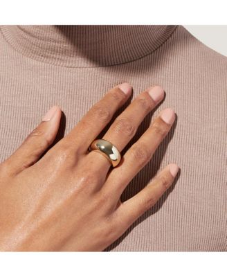 Gold Dome Ring - Noa