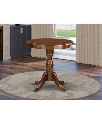 3-Pc Dinette Set - 2 Upholstered Dining Chairs and 1 Dining Table (Mahogany Finish)