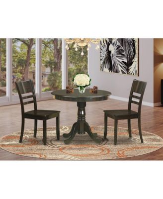 3 Pc Kitchen Table set-Kitchen Dining nook plus 2 Dining Chairs