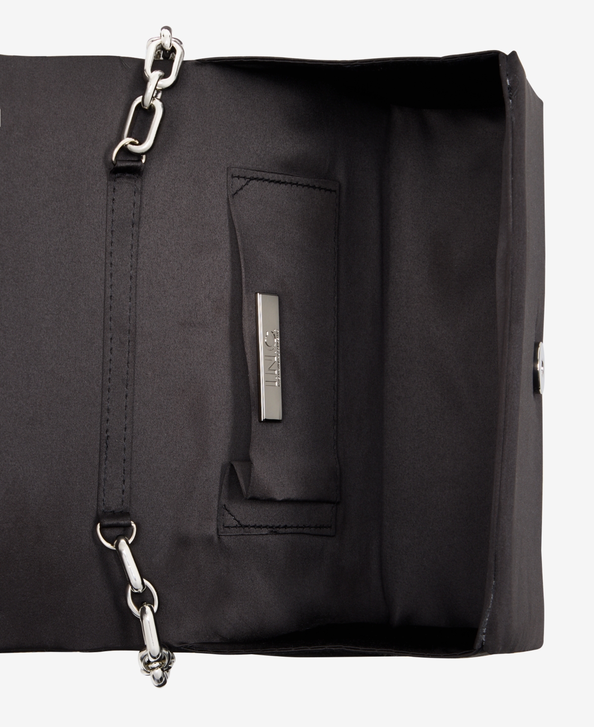 Inc International Concepts Stone Flap Crossbody Bag, Exclusively At Macy's In Black