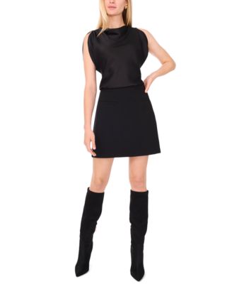 Women's Boat Neck Drapey Top