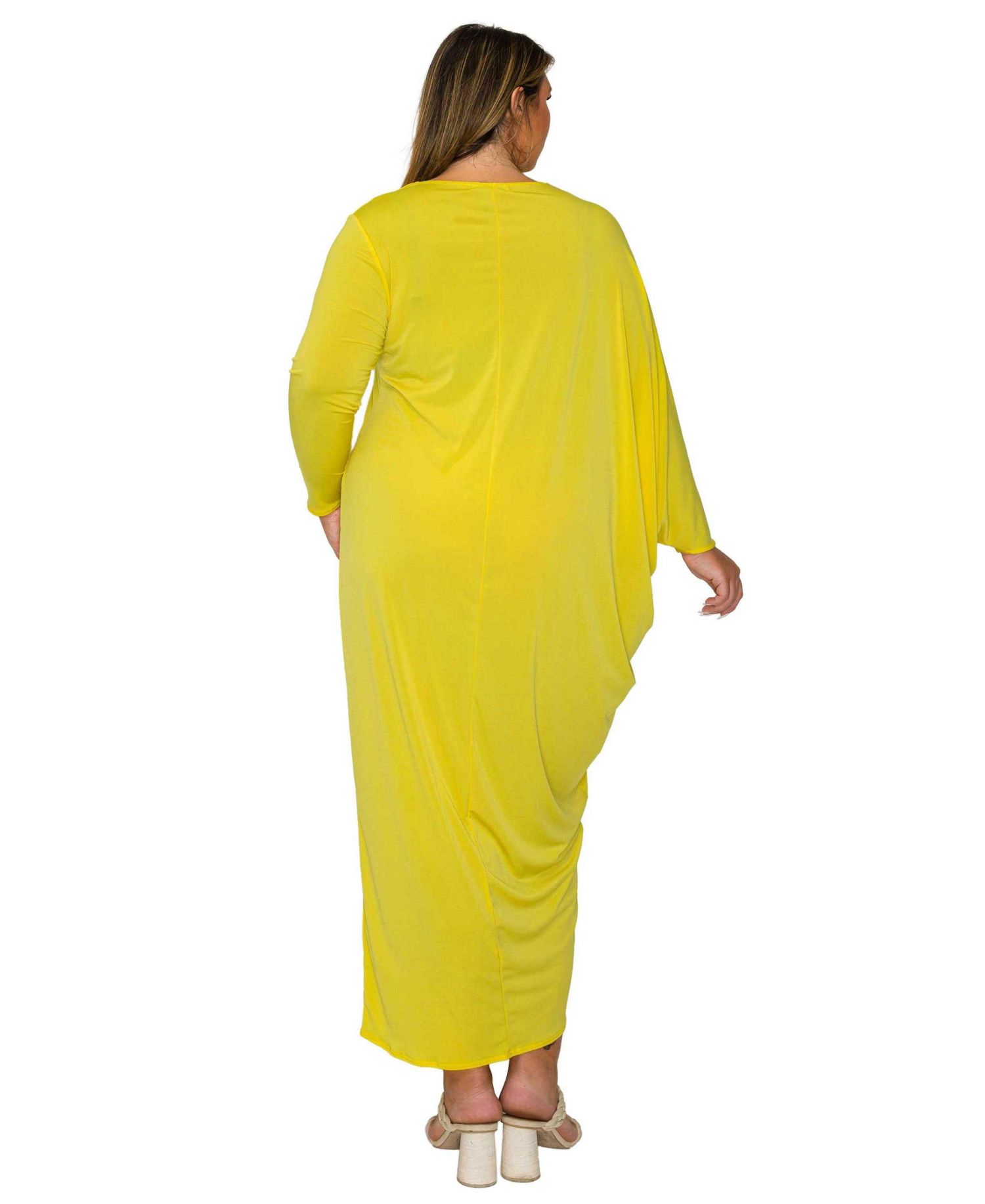 Plus Size Louella Asymmetrical Maxi Dress