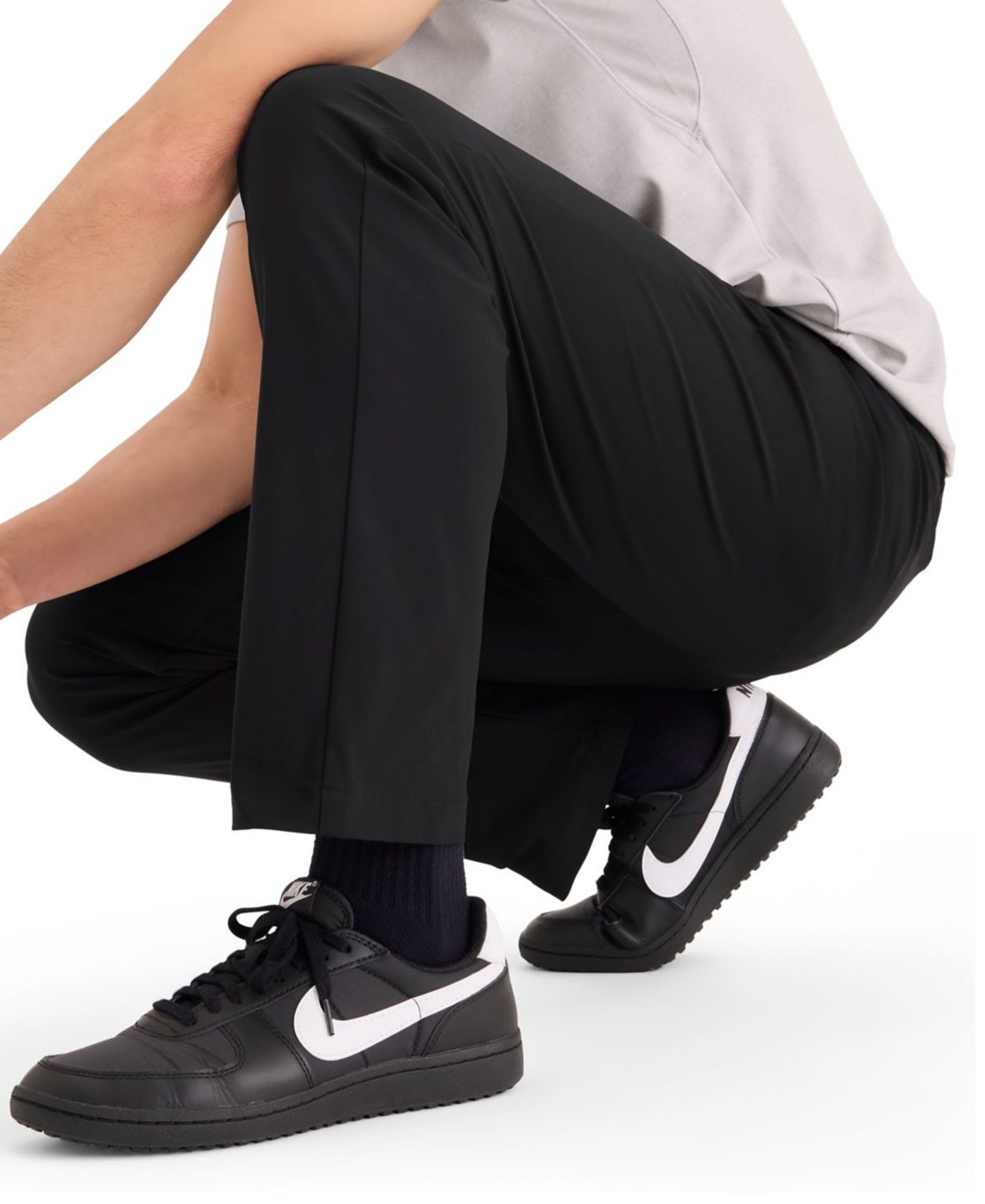 Мужские брюки Dockers Go Airweave Straight-Fit Chino, цвет: Чёрный — фото 2