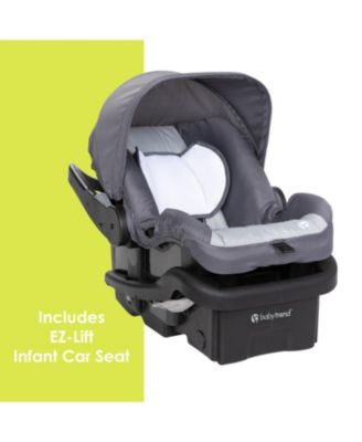 Baby Venture 3-Wheel Stroller Travel System - Stellar Grey