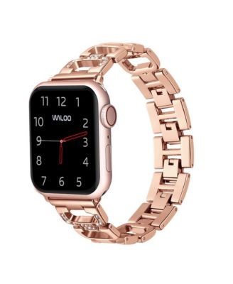 Waloo Diamond Rhinestone Replacement Band for Apple Watch - Rose gold