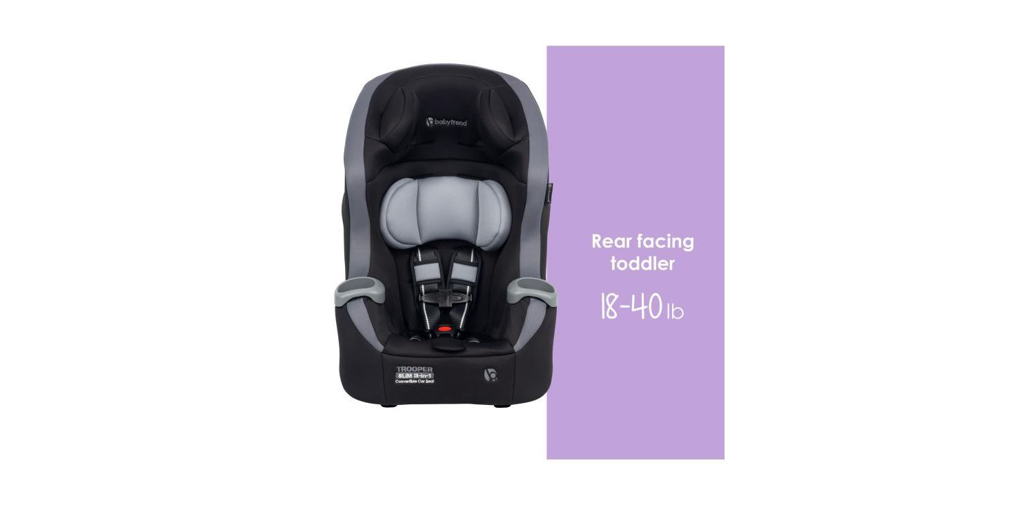 Trooper SLIM 3-in-1 Convertible Car Seat with Side Impact Protection