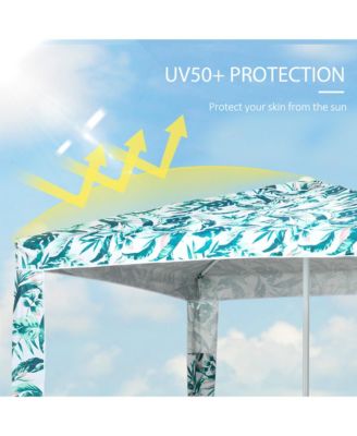 6.5' Weighted Cabana Beach Umbrella w/ bags, Carry Bag,