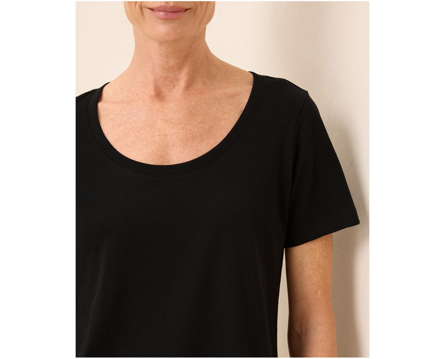 Organic Cotton Softspun Scoop Neck Tee