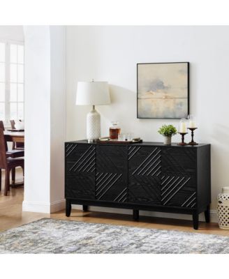 60.5" Storage Cabinet with Adjustable Shelves