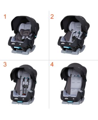 Baby Cover Me 4-In-1 Convertible Car Seat - Dark Moon