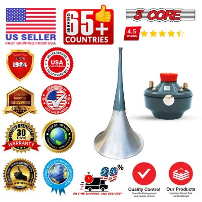 PA Horn Speaker 500W PMPO Compression Driver in 22 Inch Trumpet Throat