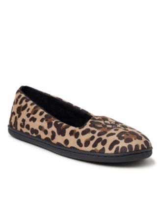 Womens Rebecca Microfiber Velour Closed Back House Slipper