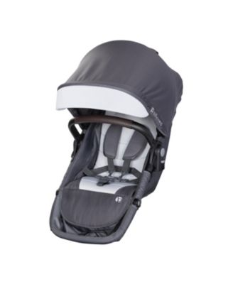 Baby Second Seat for Morph Single to Double Stroller - Dash Grey