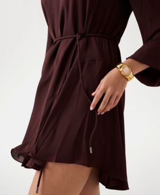 Women's Wanda Long Sleeve Flare Dress