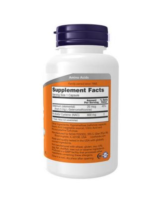 nac+ glutathione 2028 mg NOW Foods Nac-Acetyl Cysteine (NAC) ,600 mg ,100 Caps