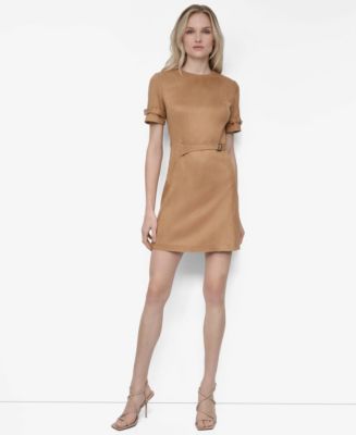 Womens Dresses Calvin Klein Scuba Crepe Dress Buy Calvin Klein Scuba Crepe Fit  Flare Dress