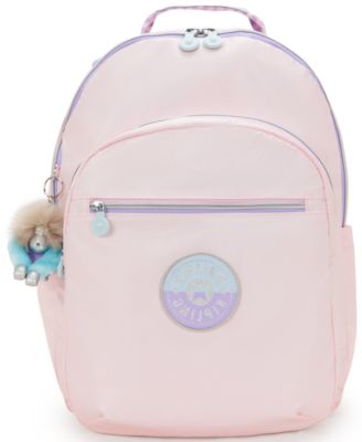 Kipling - Seoul Extra Large Candy Metal Nylon 17" Laptop Backpack