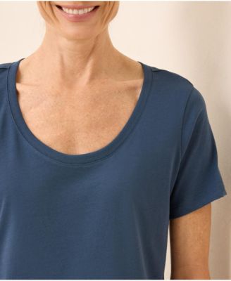 Women's Organic Cotton Softspun Scoop Neck Tee