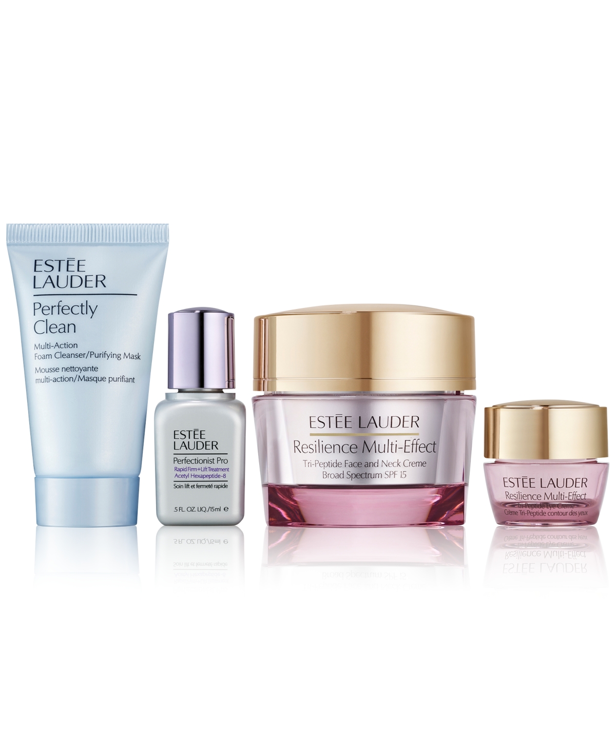 Estée Lauder 4-pc. Resilience Cream Holiday Skin Care Set In Transparent