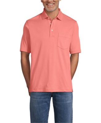 Men's Short Sleeve Cotton Supima Polo Shirt with Pocket