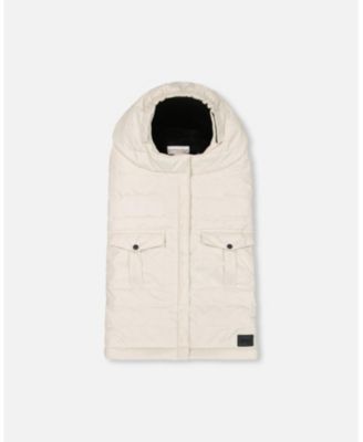 Baby Unisex Evolutive Baby Footmuff Designed for Car Seat and Stroller Off-White - Baby|Toddler