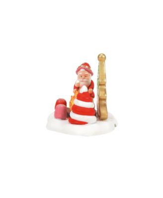 North Pole Village A Sticky Situation Lit Figure