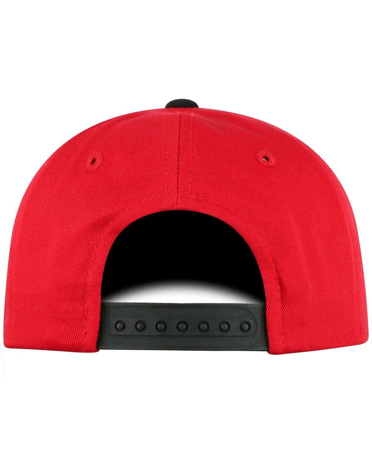 Top Of The World Big Boys And Girls Red Utah Utes Victory Maverick Snapback Hat In Red
