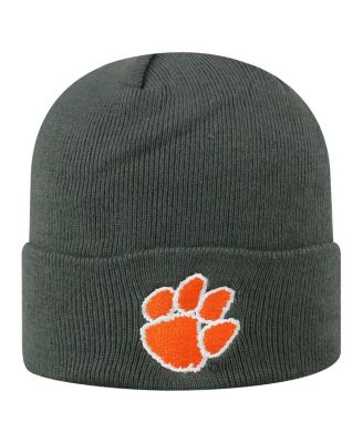 Top of the World - Men's Gray Clemson Tigers Logo Cuffed Knit Hat