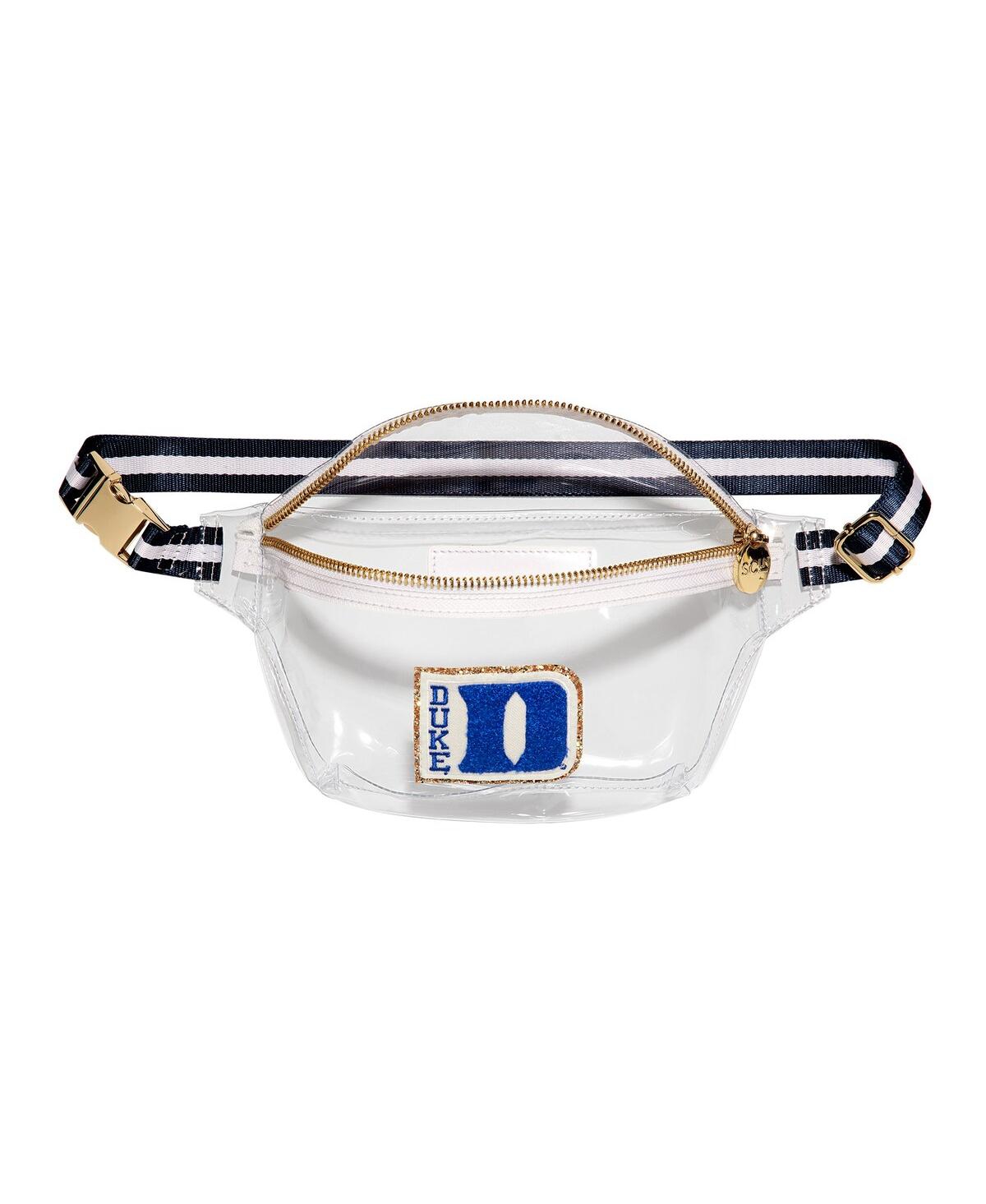Stoney Clover Lane Duke Blue Devils Stadium Clear Fanny Pack In White