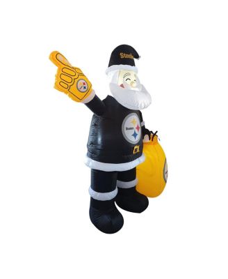 Pittsburgh Steelers 7' Inflatable Santa