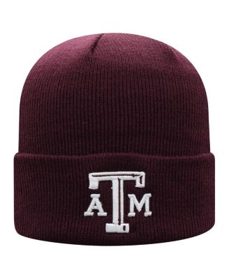 Top of the World - Men's Maroon Texas A M Aggies Logo Cuffed Knit Hat