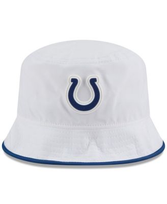 Men's White Indianapolis Colts 2025 NFL Training Camp Stretch Bucket Hat