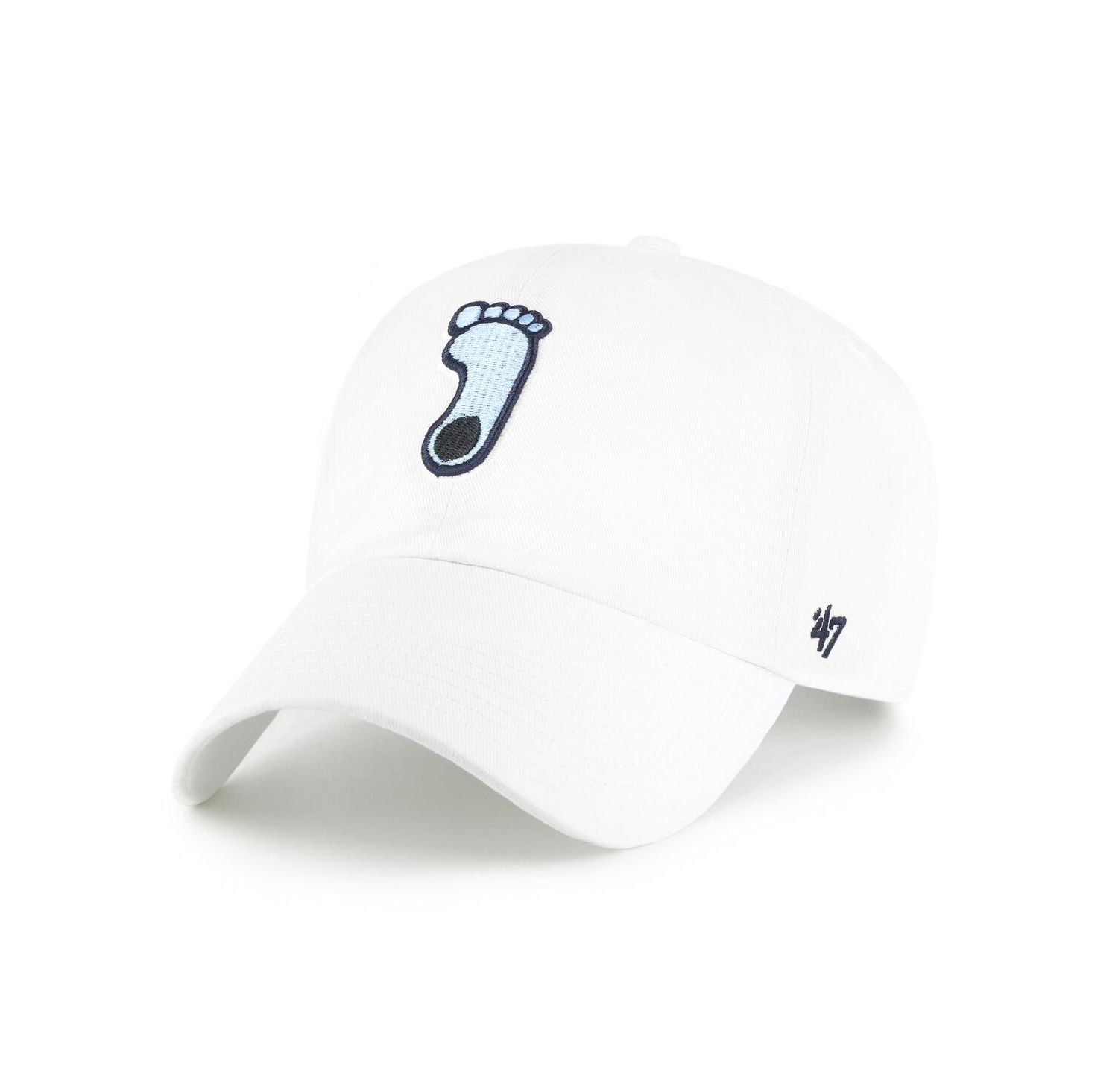 Men's White North Carolina Tar Heels Clean Up Adjustable Hat