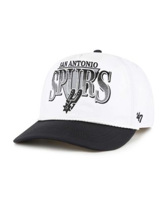 '47 Brand - Men's White/Black San Antonio Spurs Tribute Two-Tone Hitch Adjustable Hat