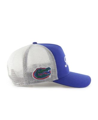 Men's and Women's Royal Florida Gators Contemporary Basics Foundation Trucker Hitch Adjustable Hat