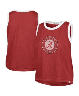 '47 Brand - Women's Crimson Alabama Crimson Tide Premier Ringer Tank Top