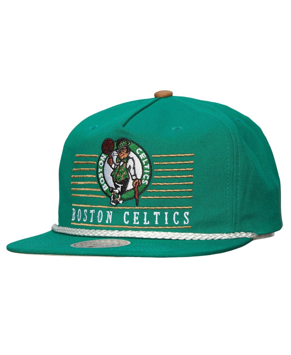 Mitchell & Ness Men's Kelly Green Boston Celtics Ascend Deadstock Snapback Hat In Green