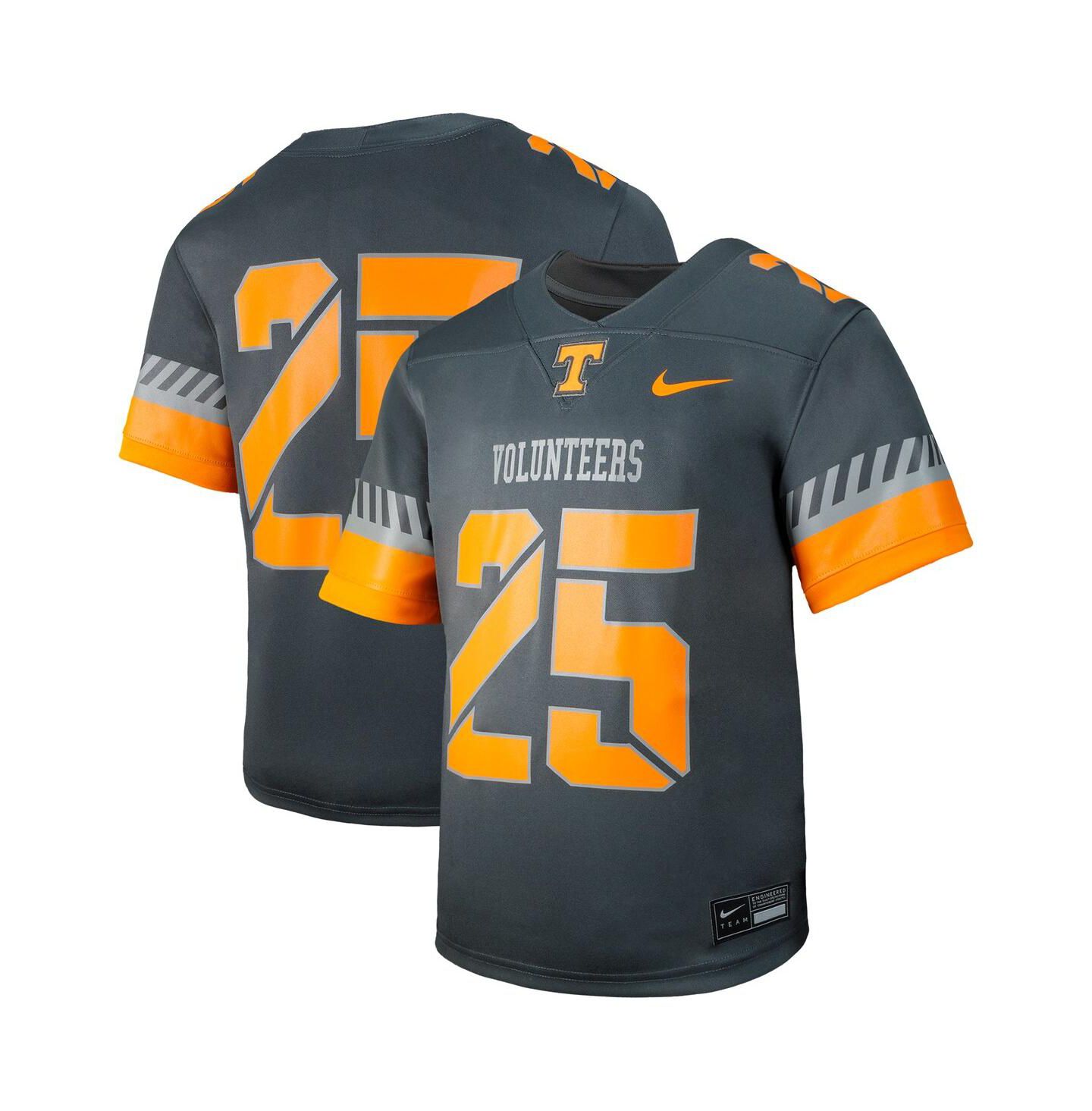 Детский топ Nike 25 Anthracite Tennessee Volunteers Untouchable Replica Game Jersey — фото 1