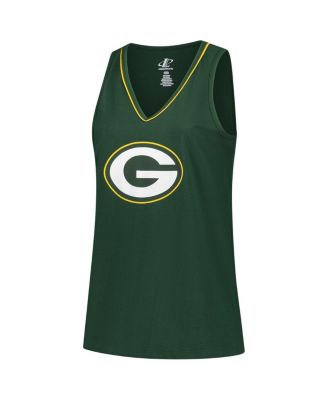 Women's Green Bay Packers Plus Size Stellar Win V-Neck Tank Top