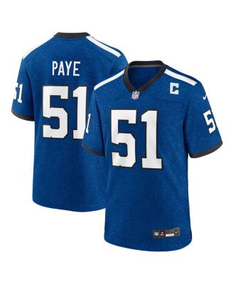 Nike - Men's Kwity Paye Blue Indianapolis Colts Alternate Game Jersey
